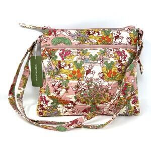 Vera Bradley Mickey’s Promenade Original Zip Hipster Crossbody Bag EXACT NWT